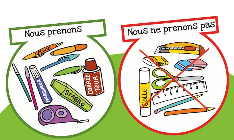 Operation Collecte de materiel d ecriture usage articleimage