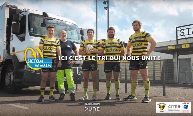 Stade Montois Rugby une equipe soudee pour reduire les dechets articleimage